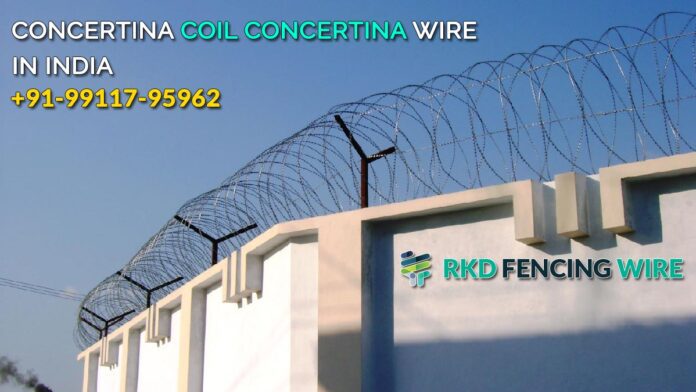 Concertina Coil Concertina Wire in India